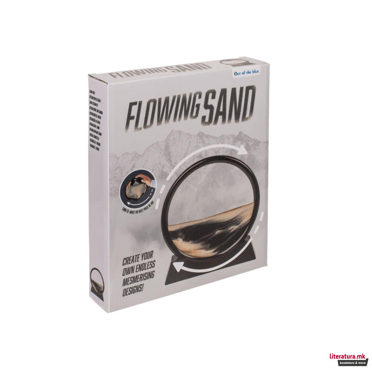 Декоративна фигура со песок, Flowing Sand 