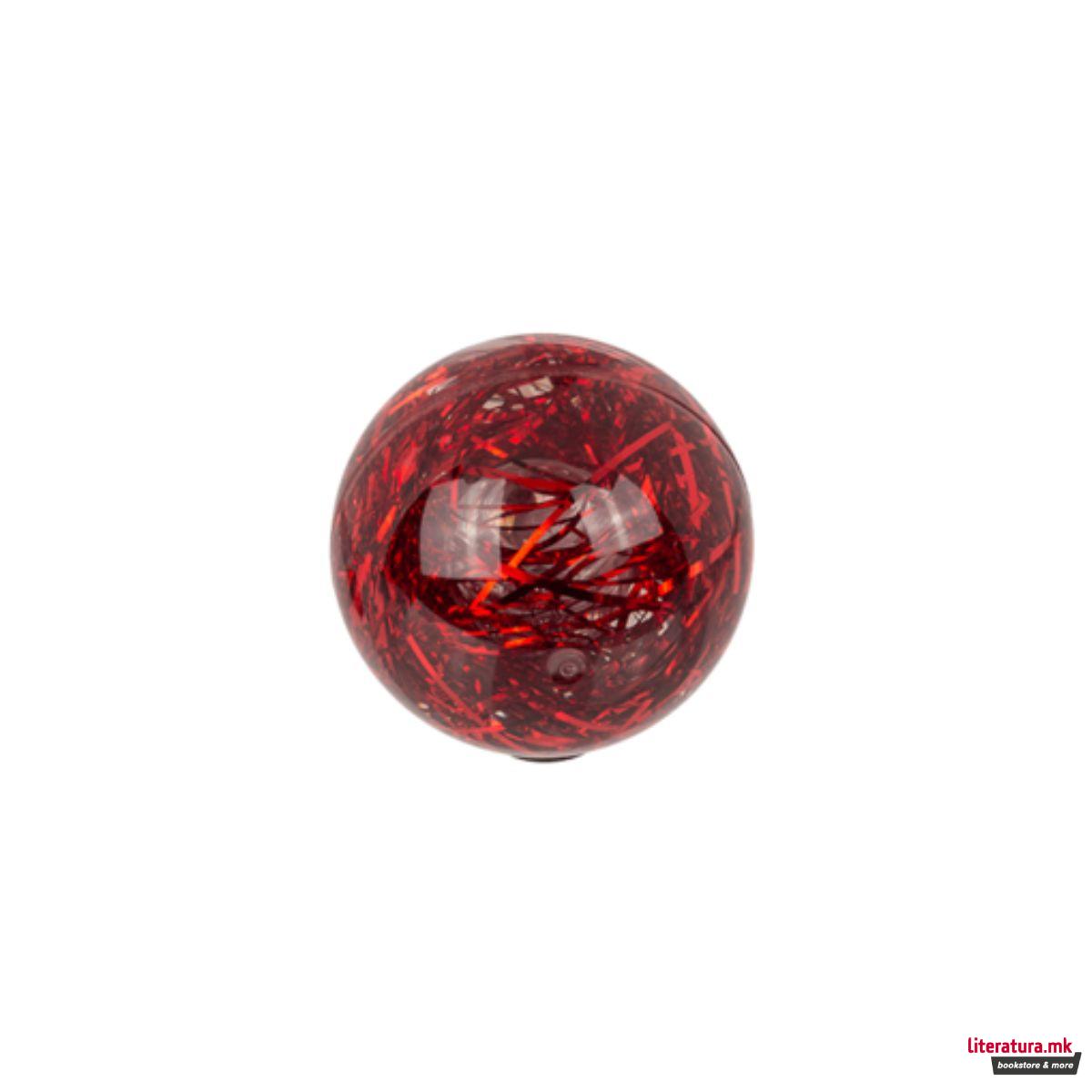 Скокалче со LED ламбичка и глитер, Christmas 