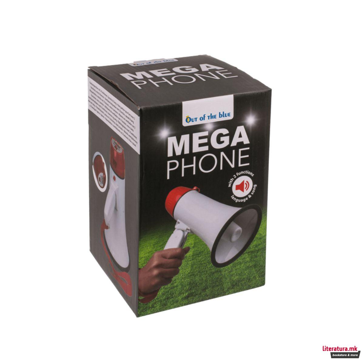 Мегафон со 2 функции (глас и музика) 