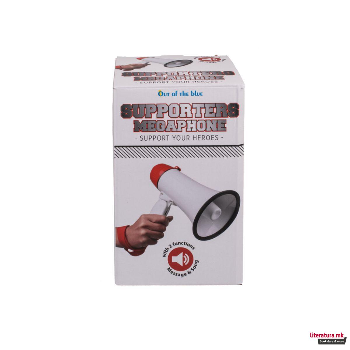 Мегафон со 2 функции (глас и музика) 