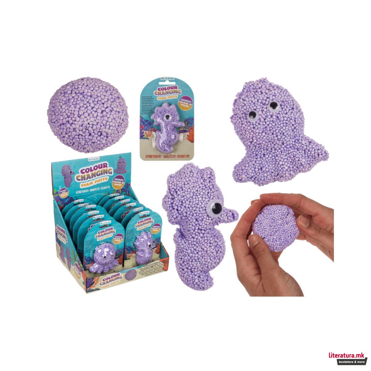 Фигура од пена што менува боја, 2 дизајни 