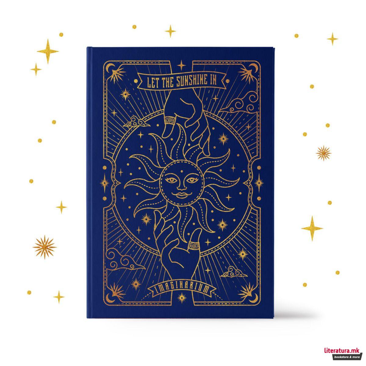 Дневник на среќа со златни детали Imaginarium - Let The Sunshine In 