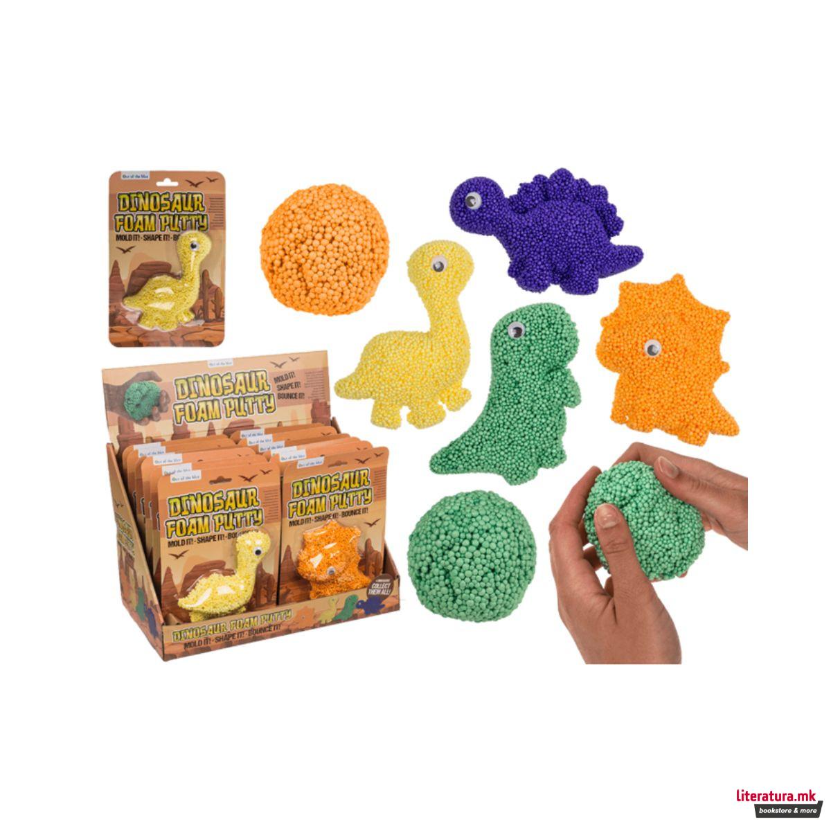 Фигура од пена - Диносаурус, 4 дизајни 