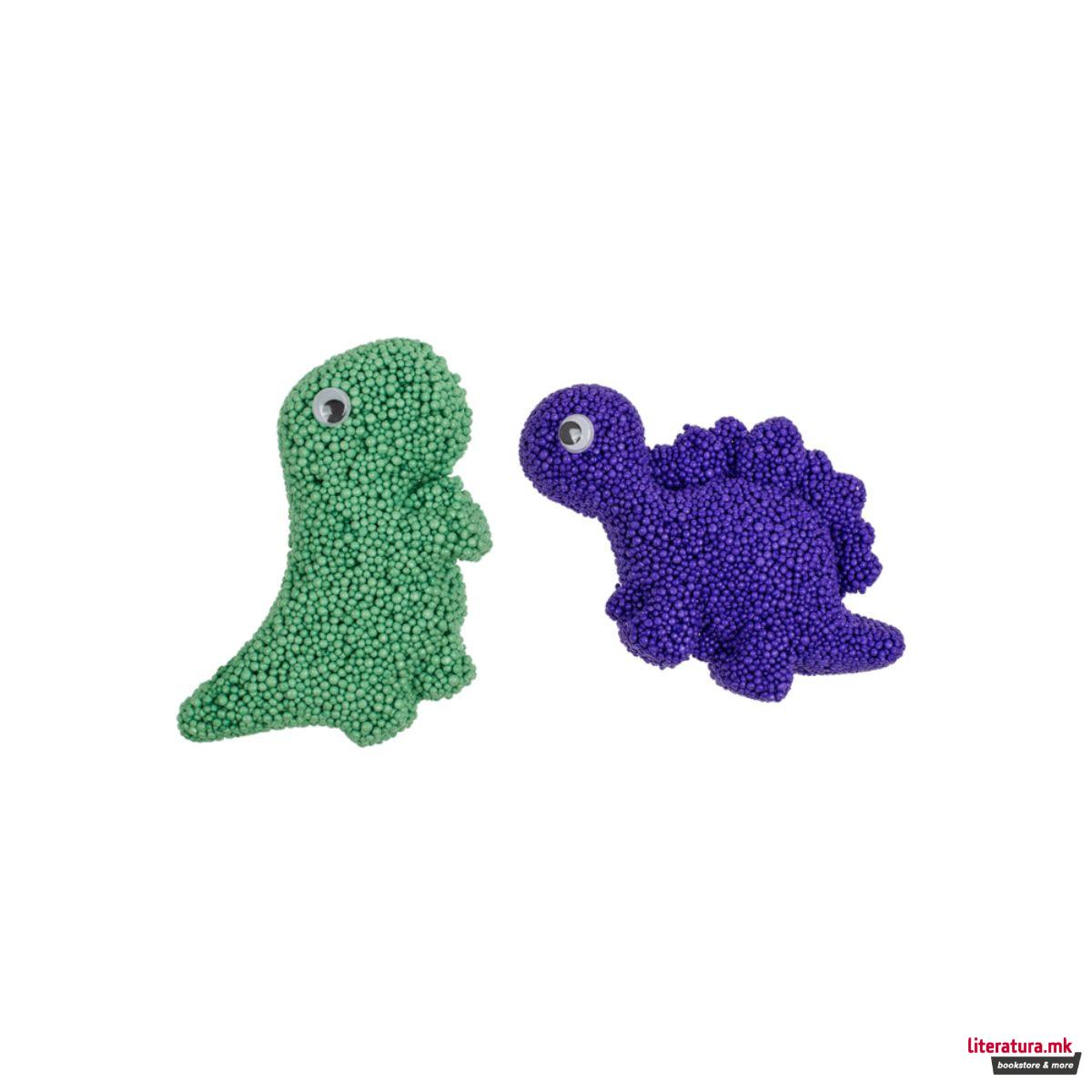 Фигура од пена - Диносаурус, 4 дизајни 