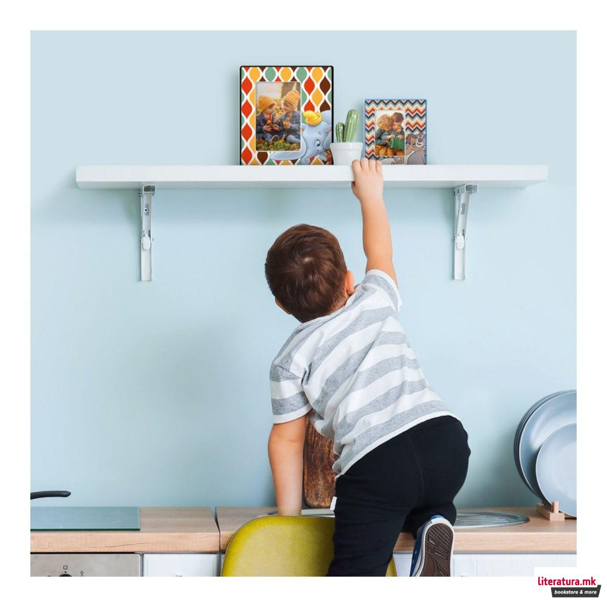 Рамка за слика, Disney: The Jungle Book Tales, 12 x 13 cm (внатрешен дел 7 x 10