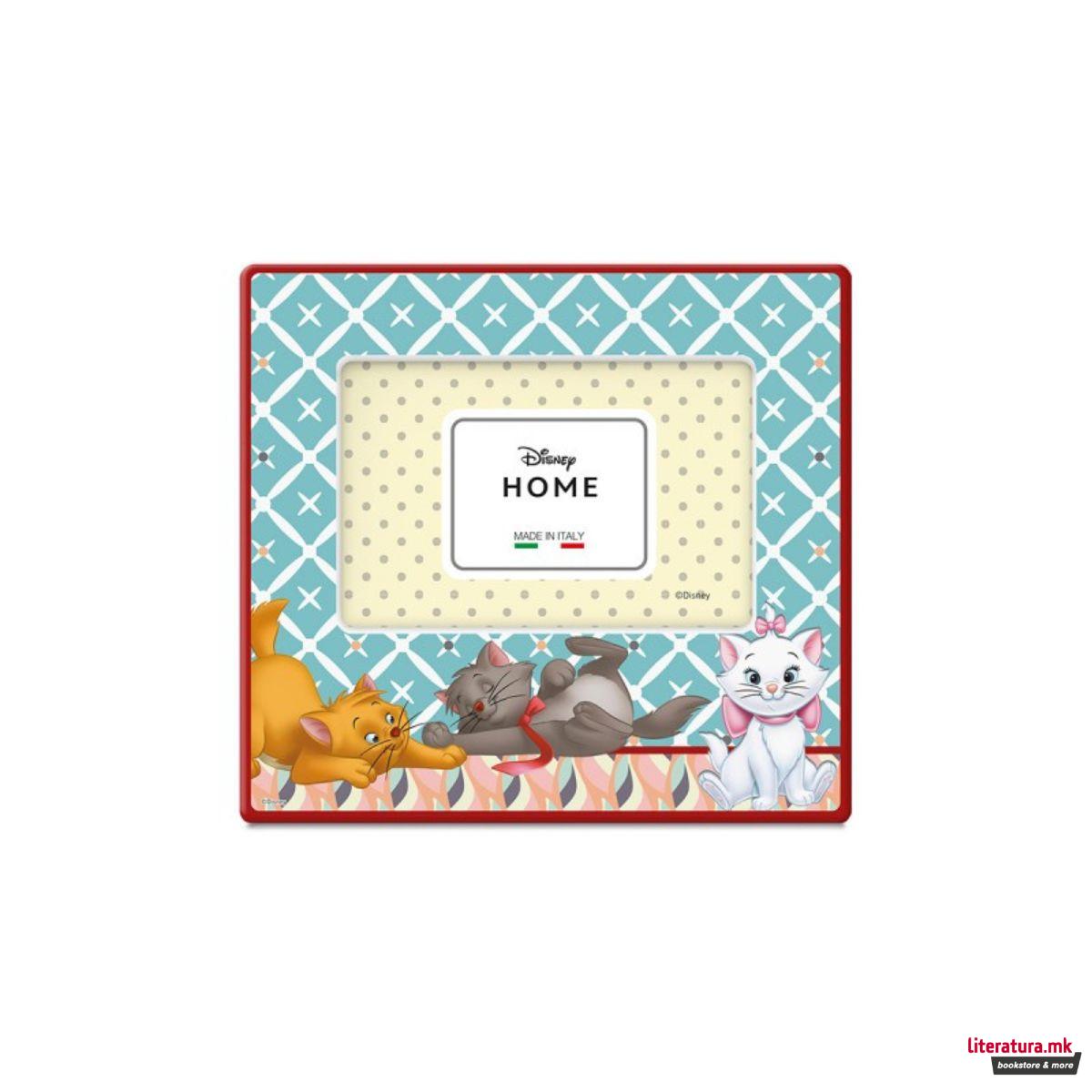 Рамка за слика, Disney: Aristocats Tales, 13 x 12 cm (внатрешен дел 10 x 7 cm) 