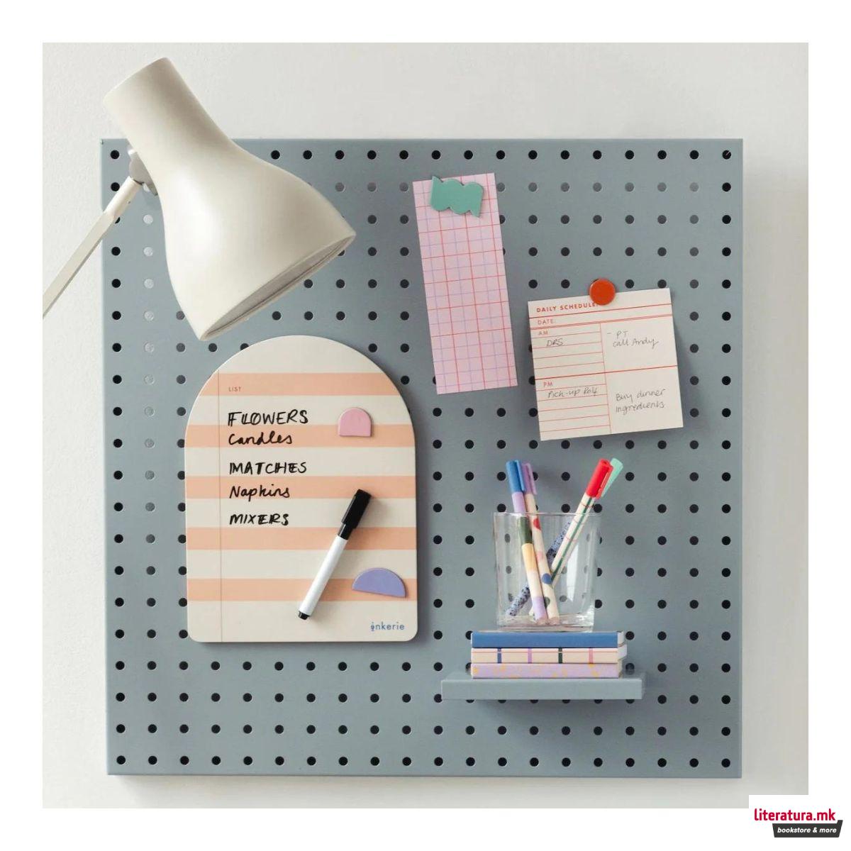 Магнетна мемо табла, Inkerie List 