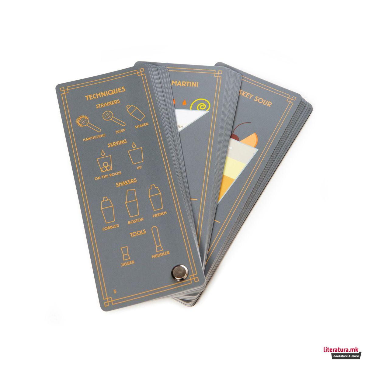 Карти со рецепти за коктели - Cocktail Swatch 