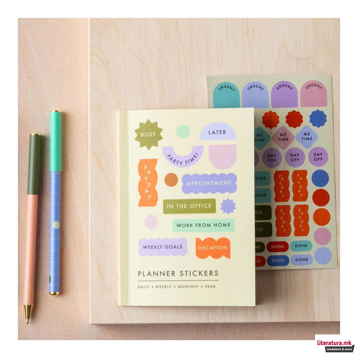 Стикери за во планер - Inkerie 