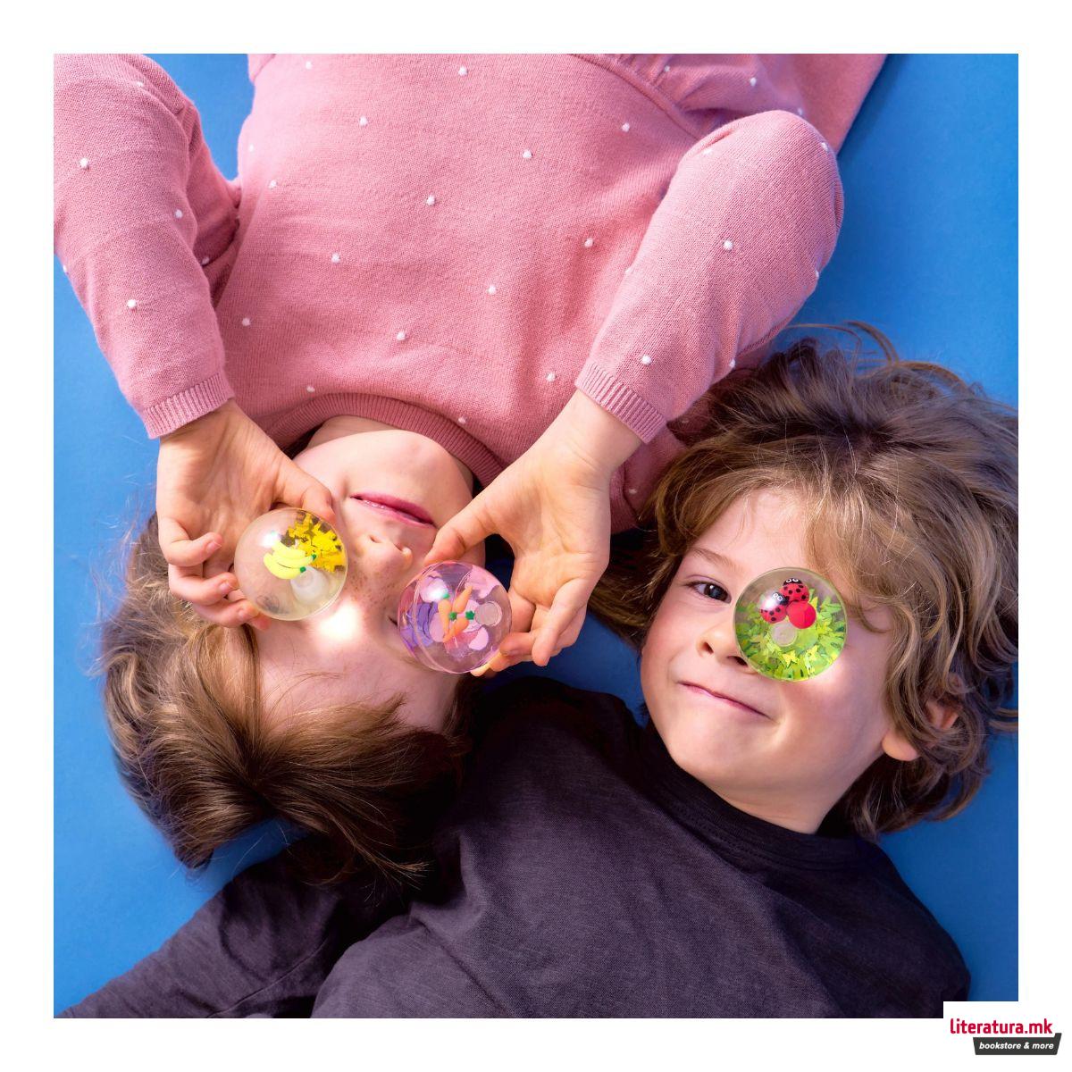 Топче-скокалче, Kidoki Hungry Bouncy Ball, 3 дизајни