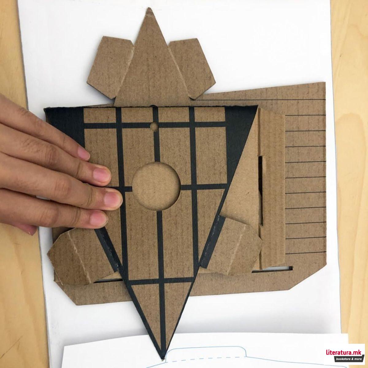 Картонска куќичка за птици (Направи сам) 