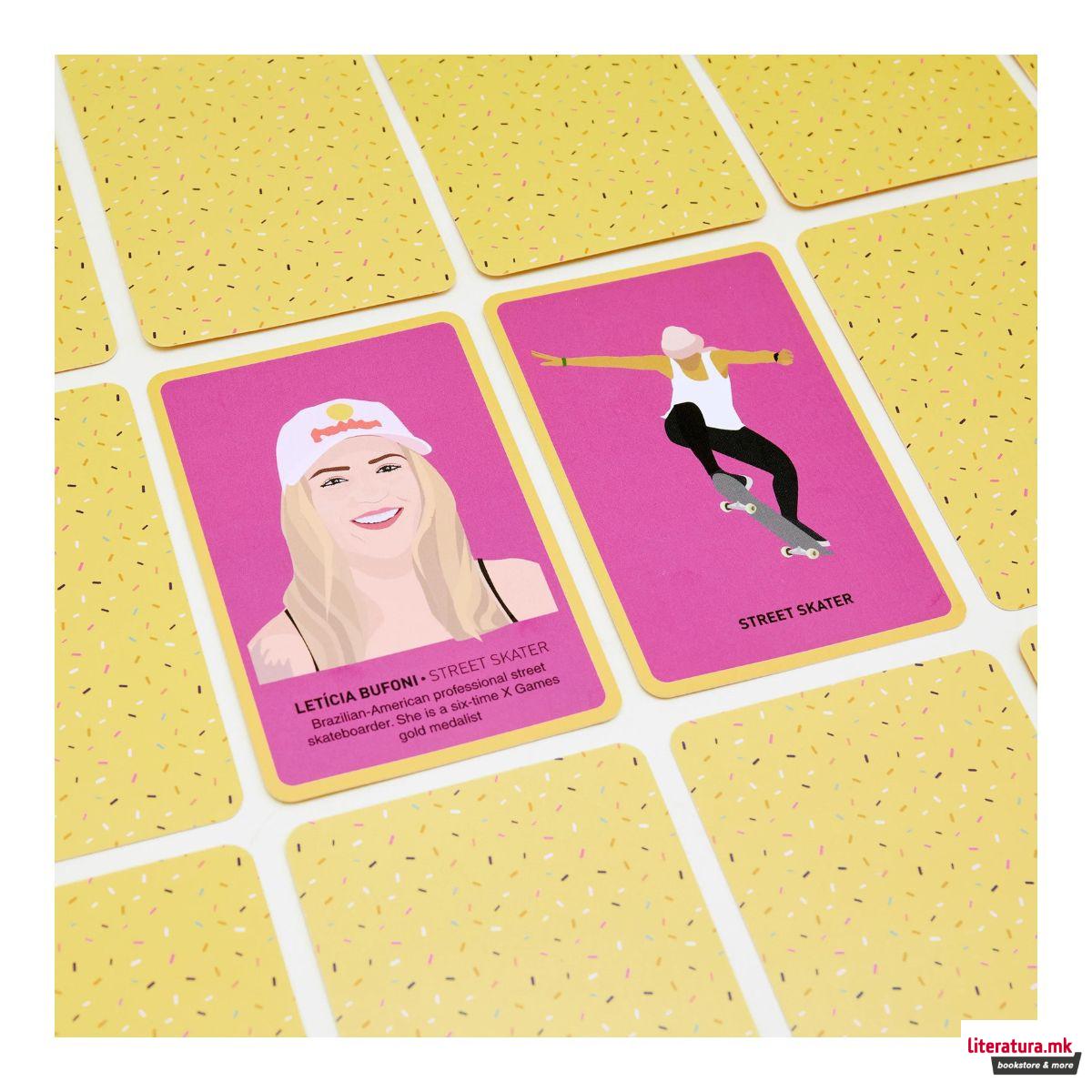 Игра со меморија, Great Women Athletes 