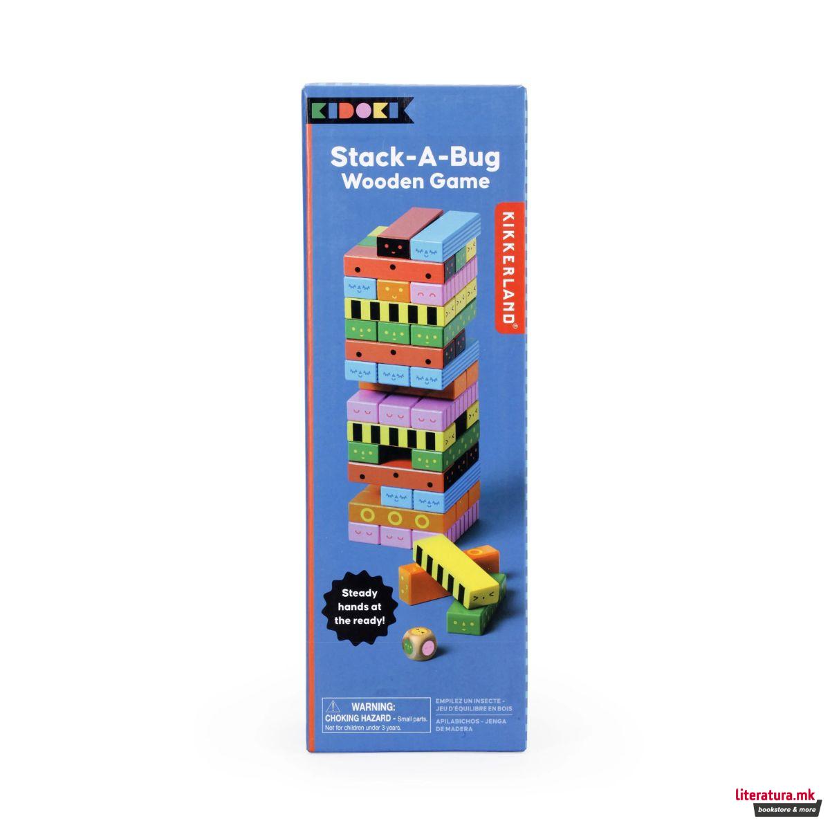 Детска друштвена игра, Kidoki Stack-A-Bug 