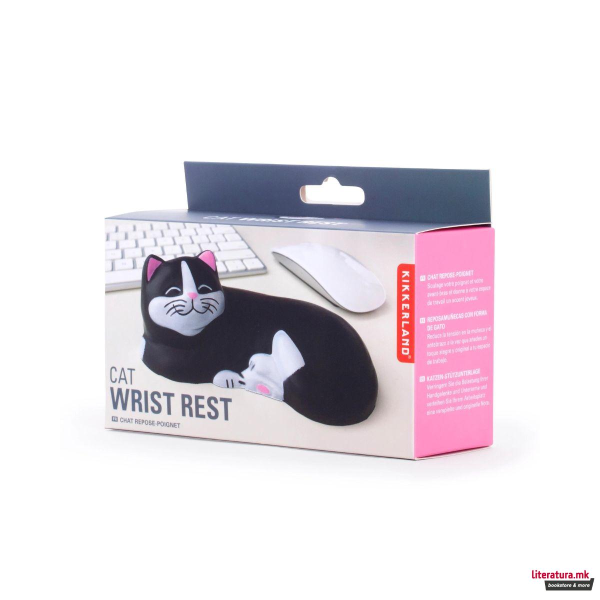 Потпирач за рака за на биро, Cat Wrist Rest 