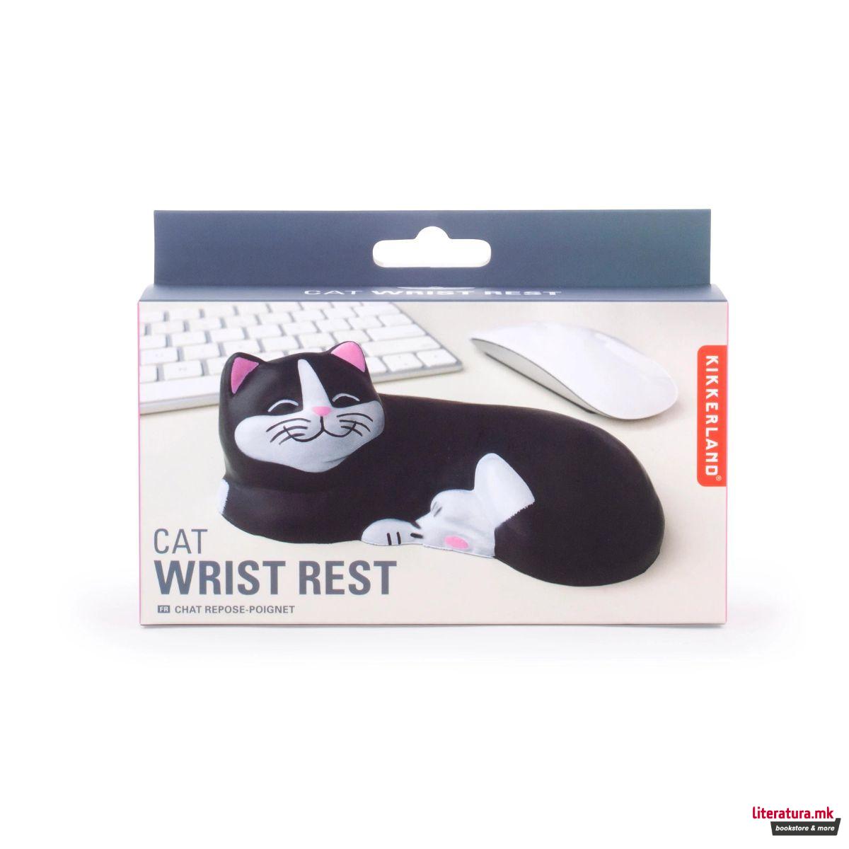 Потпирач за рака за на биро, Cat Wrist Rest 