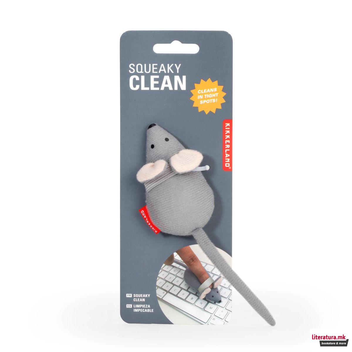 Микрофибер глувче за бришење - Squeaky Clean Mouse 