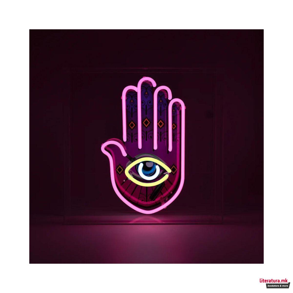 Неонски знак во кутија, 