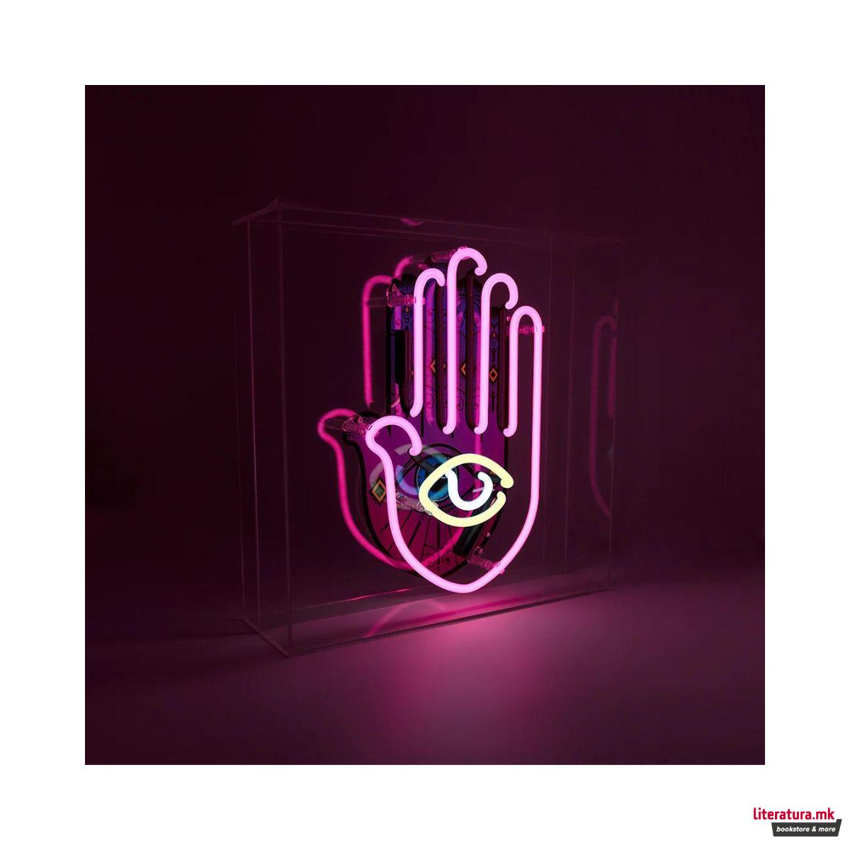 Неонски знак во кутија, 