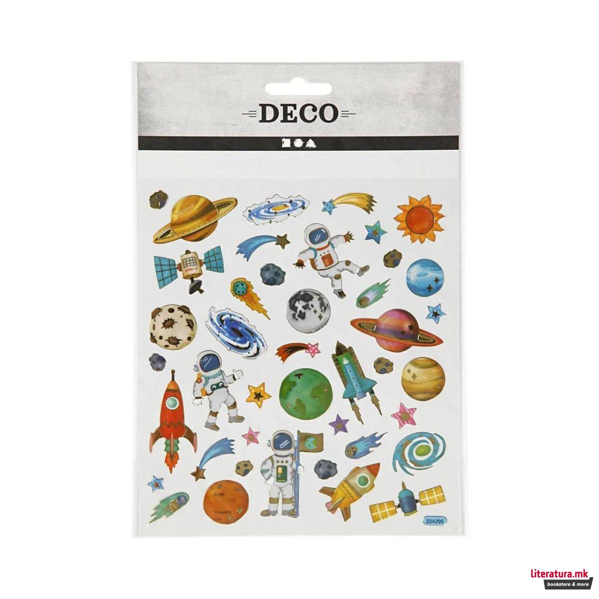 Сет стикери, Space 