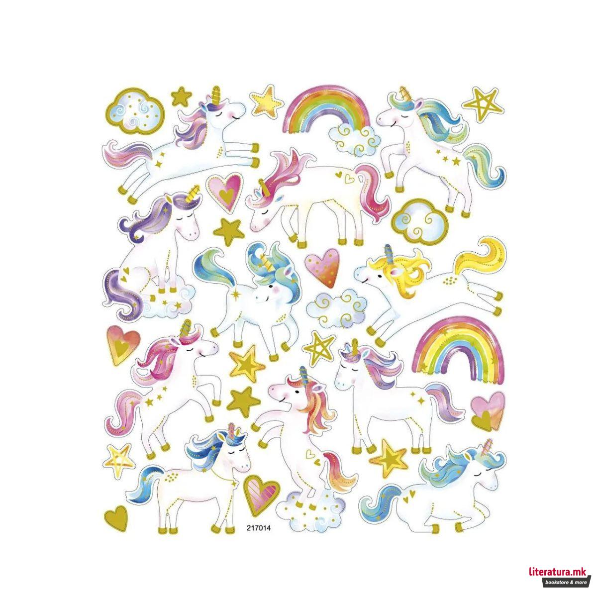 Сет стикери, Unicorns 