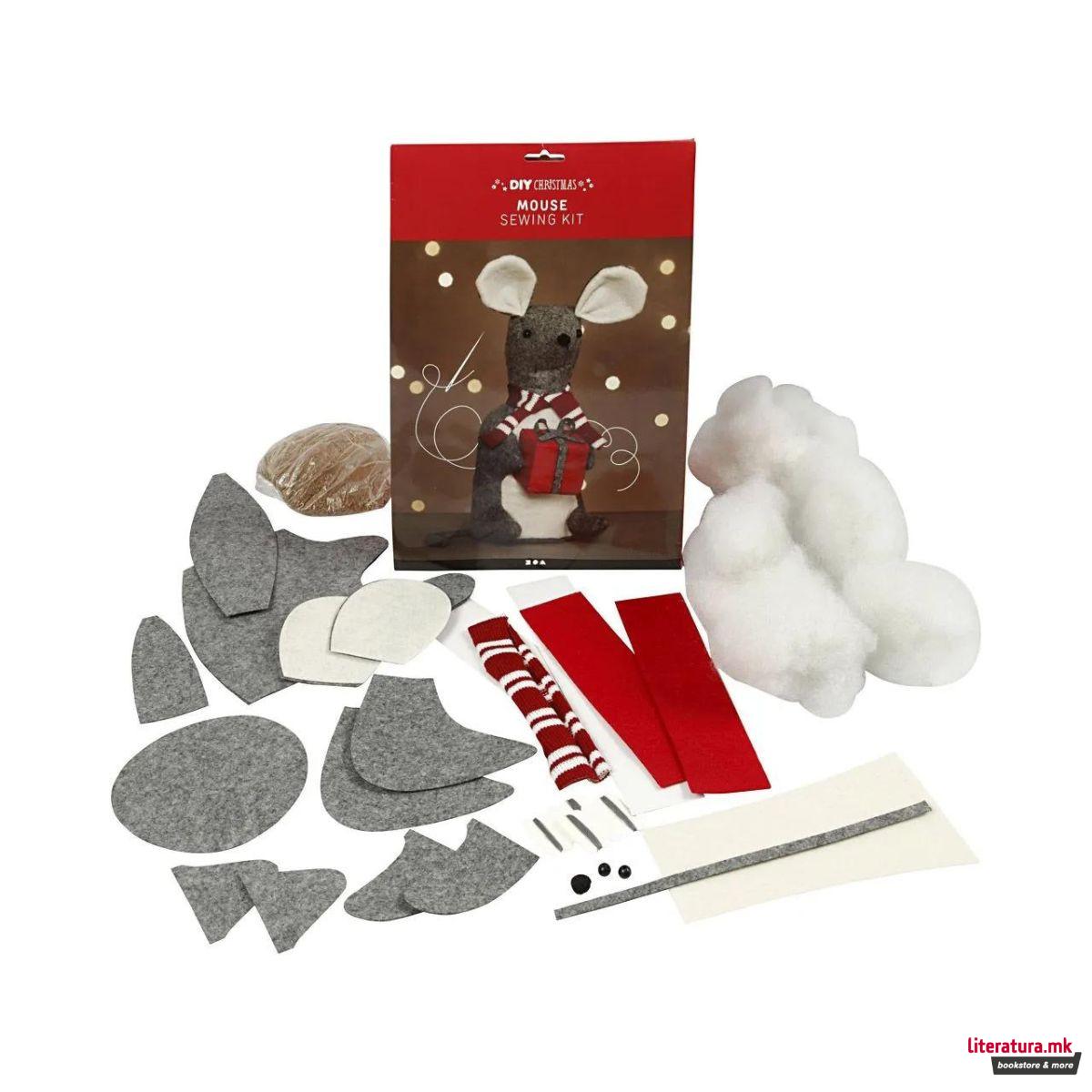 Сет за изработка, Christmas Mouse 