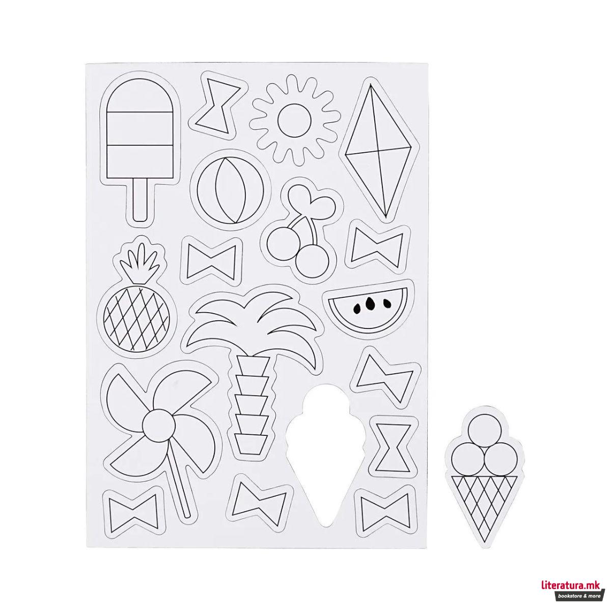 Сет DIY магнети, Summer 