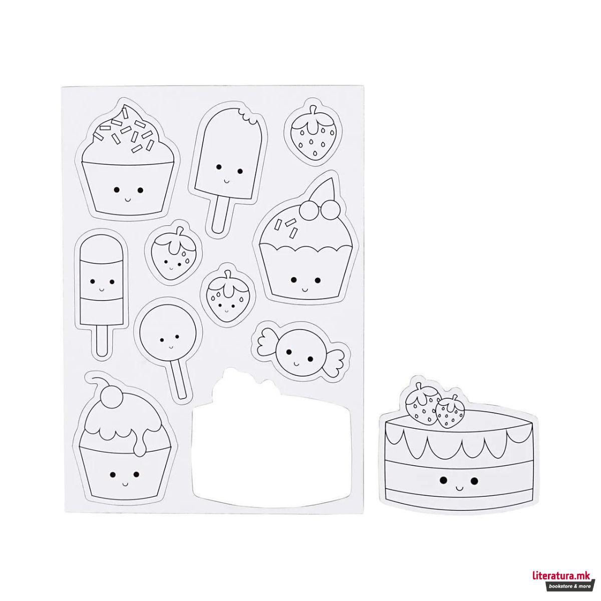 Сет DIY магнети, Sweets 