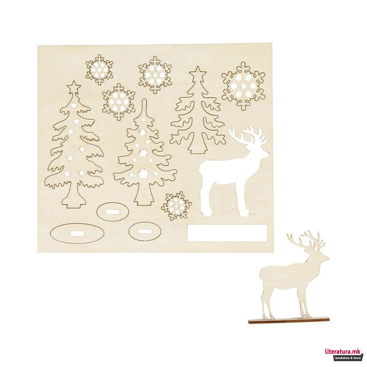 Дрвени фигури на склопување, Forest 