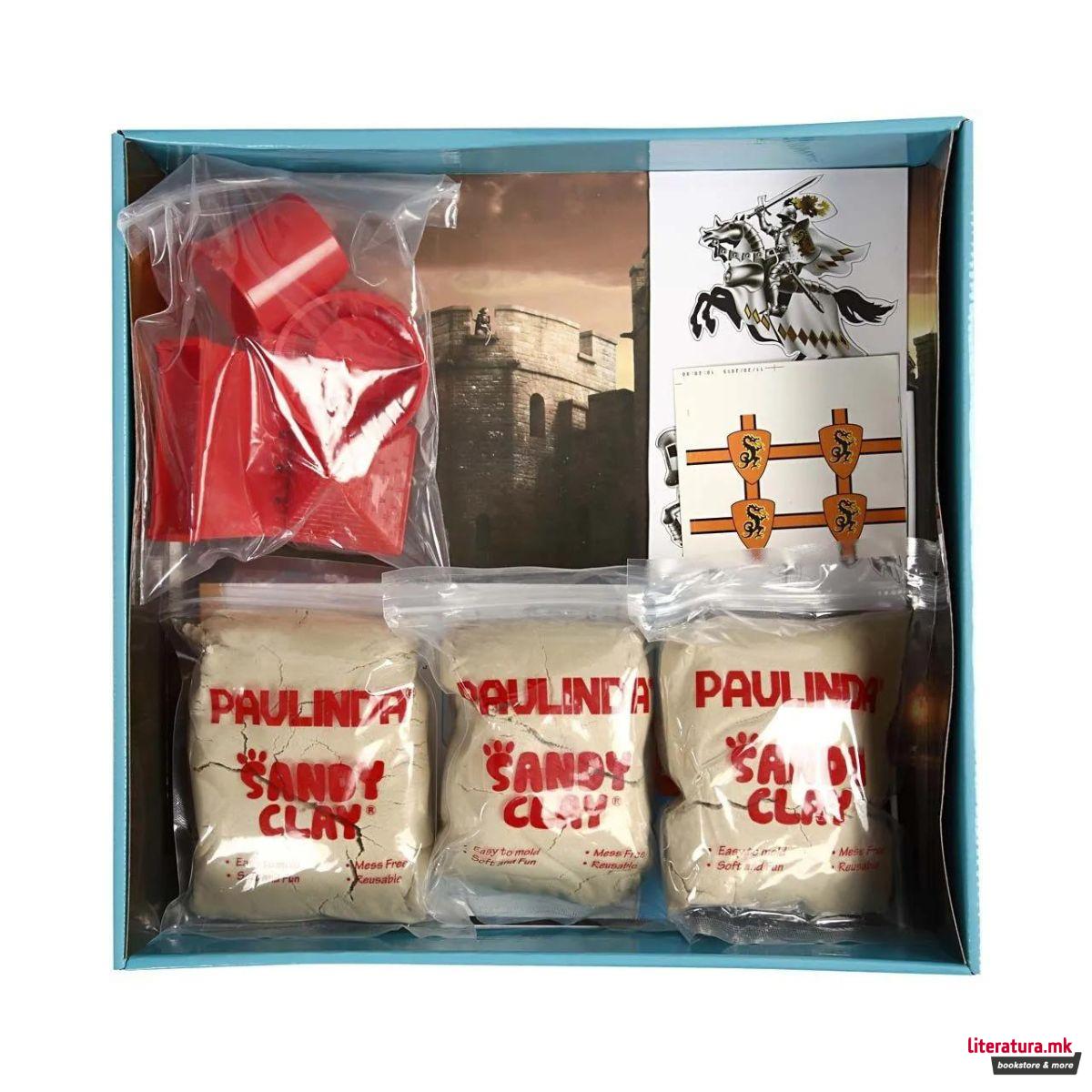 Сет за изработка со песоклива глина, Castle