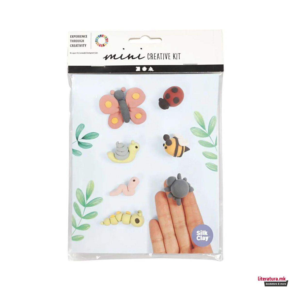 Мини сет за изработка со глина, Bugs 