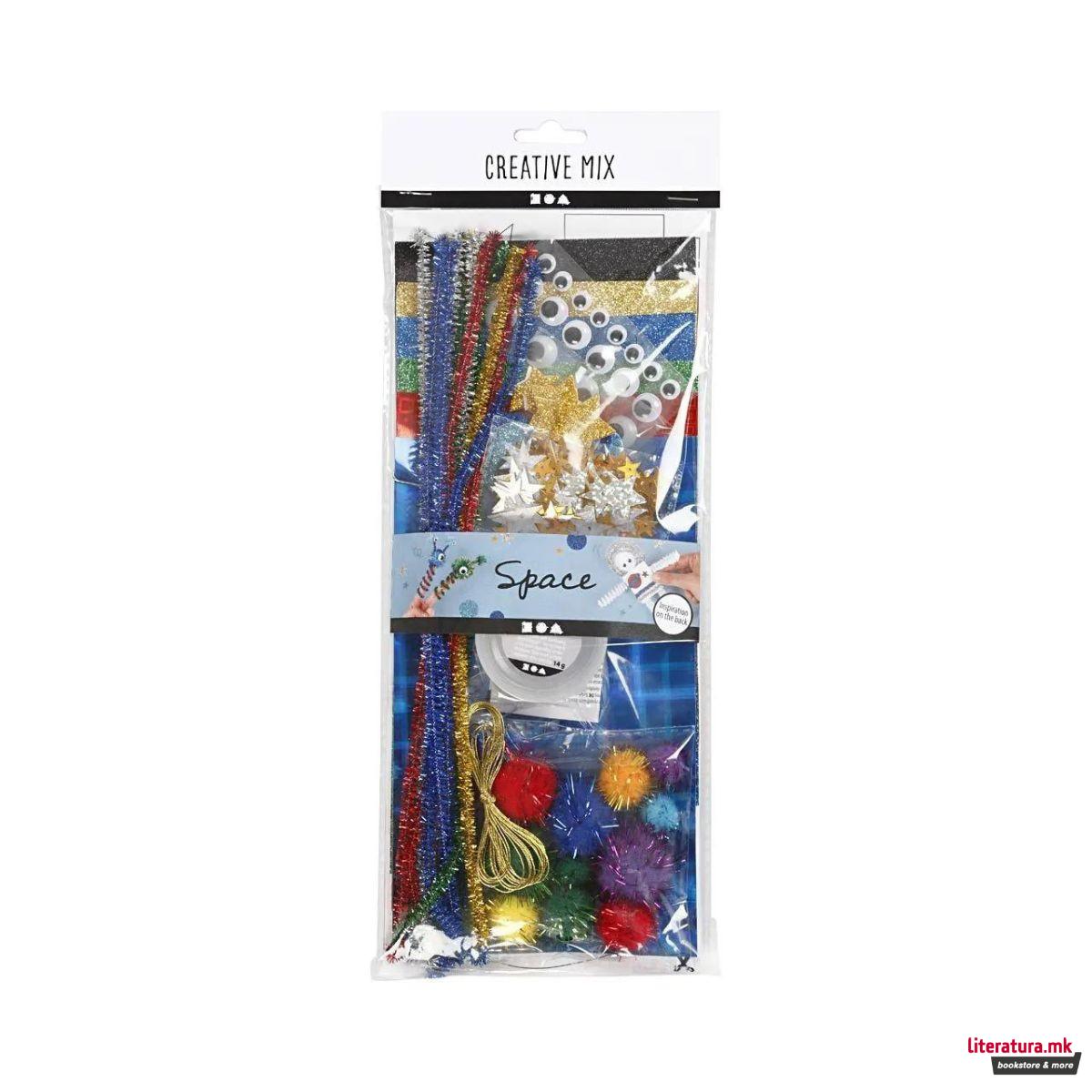 Мини сет за изработка, Creative Mix - Space