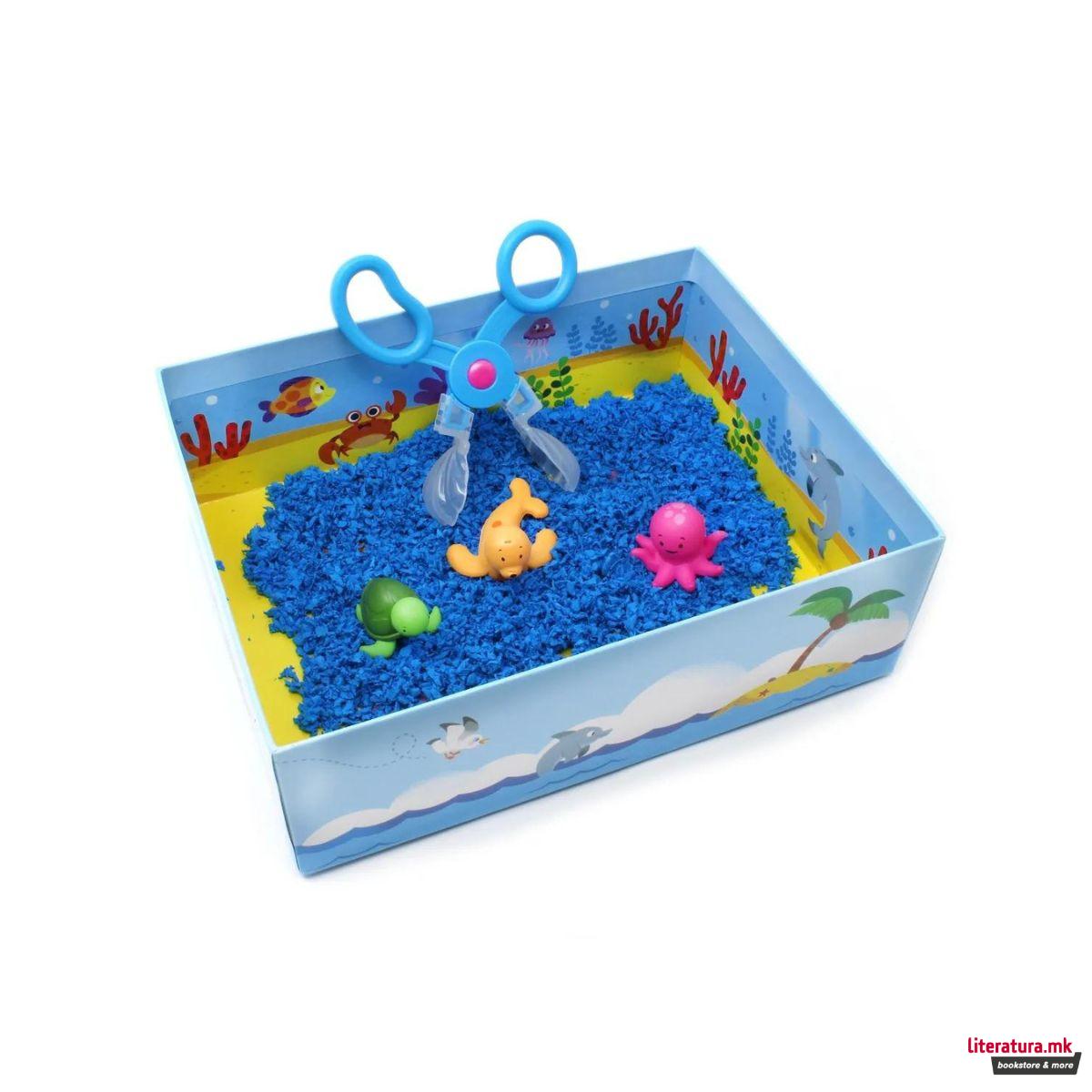 Сет за игра со пена, Pluffle™ Hide & Seek Sensory Set 