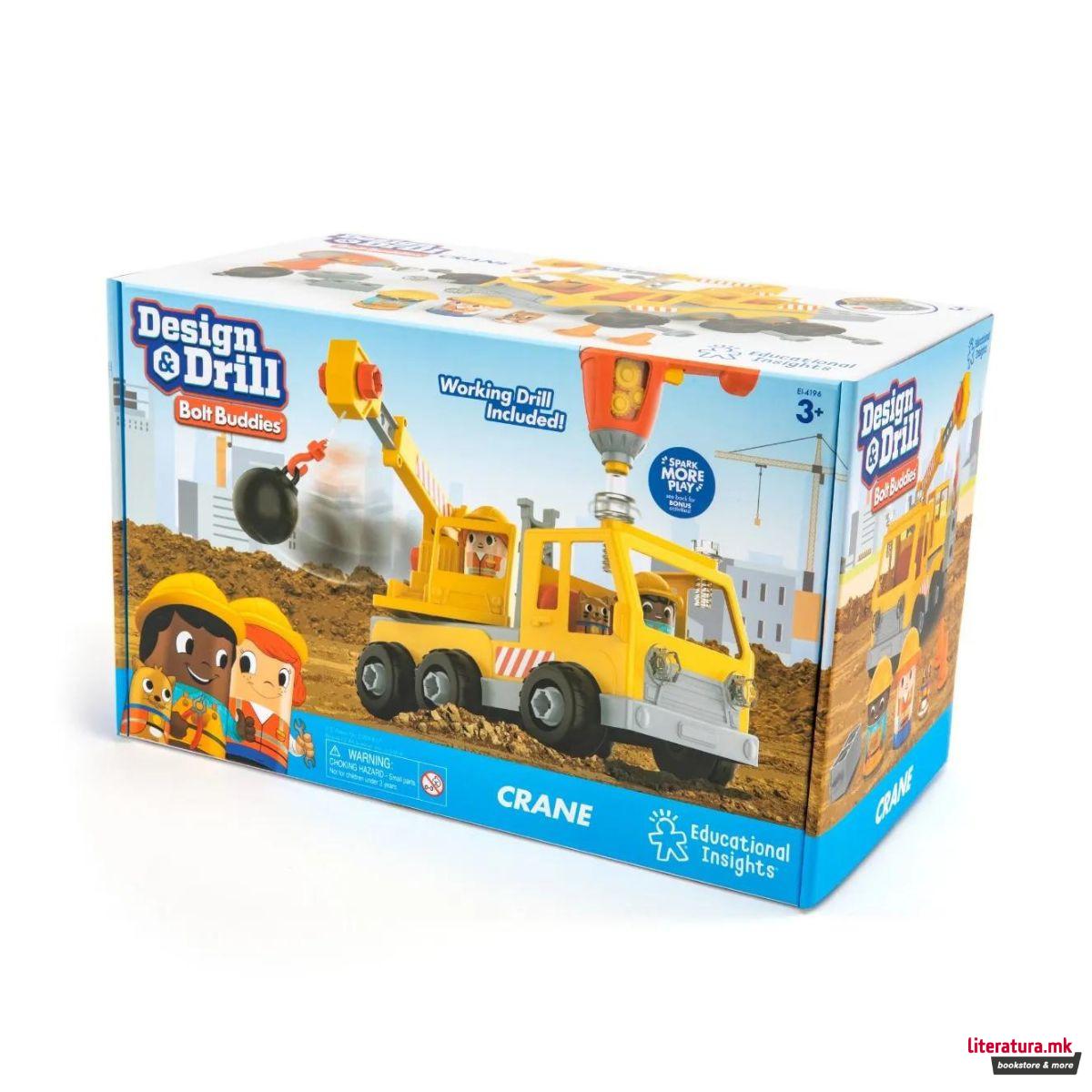 СТЕМ сет, Design & Drill® Bolt Buddies® Crane 