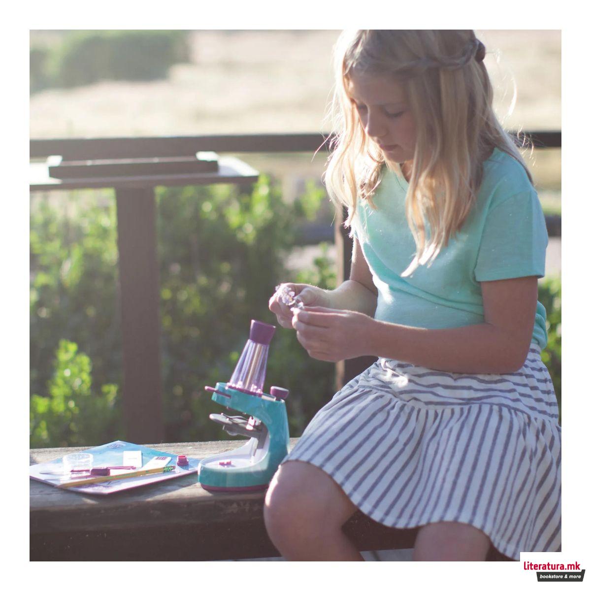 Сет микроскоп + дневник, Nancy B's Science Club® Microscope and Activity Journal 