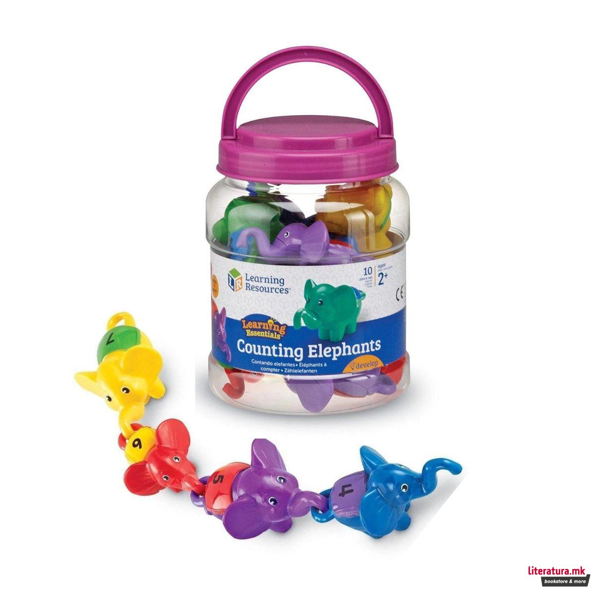 Сет едукативни фигури, Snap-n-Learn™ Counting Elephants