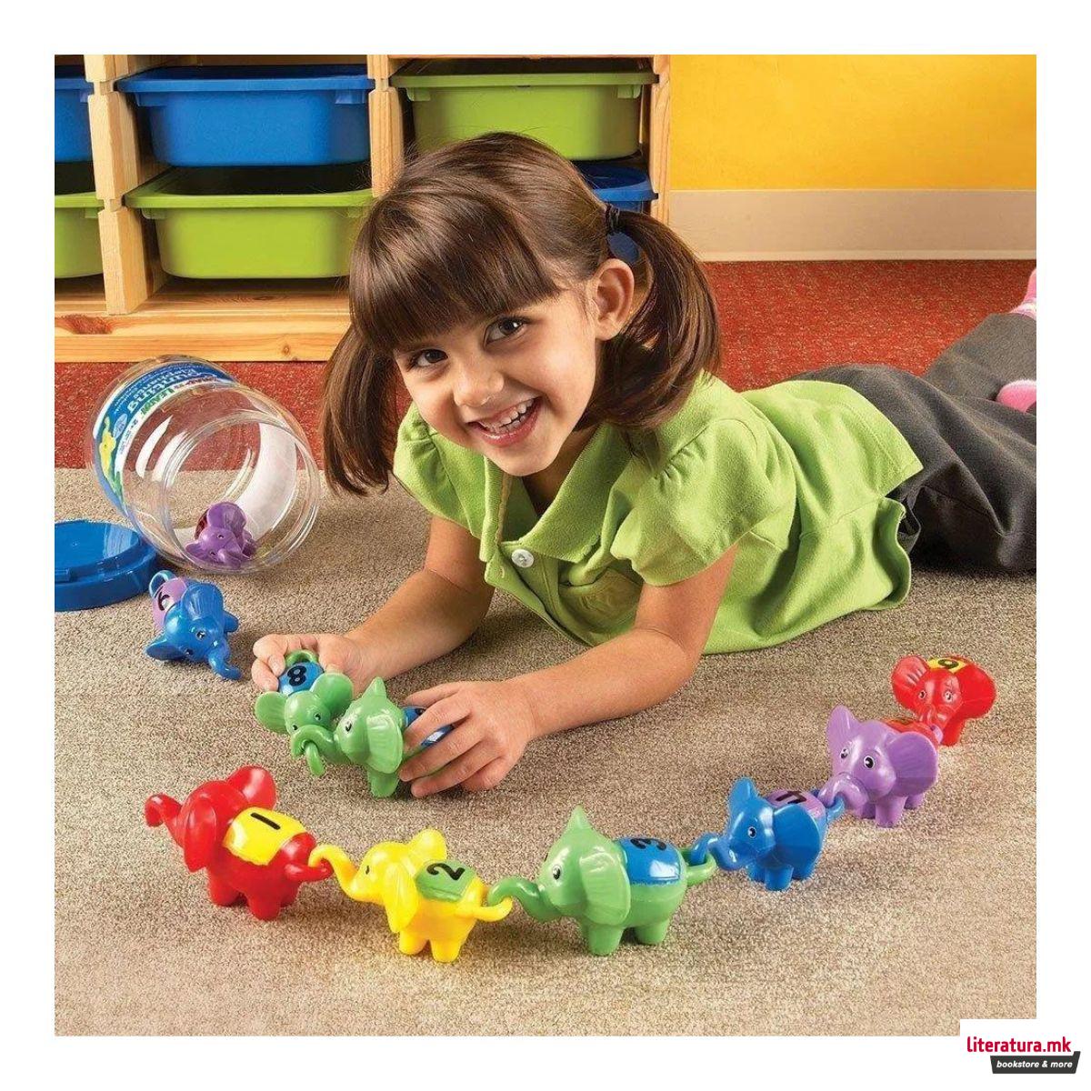 Сет едукативни фигури, Snap-n-Learn™ Counting Elephants