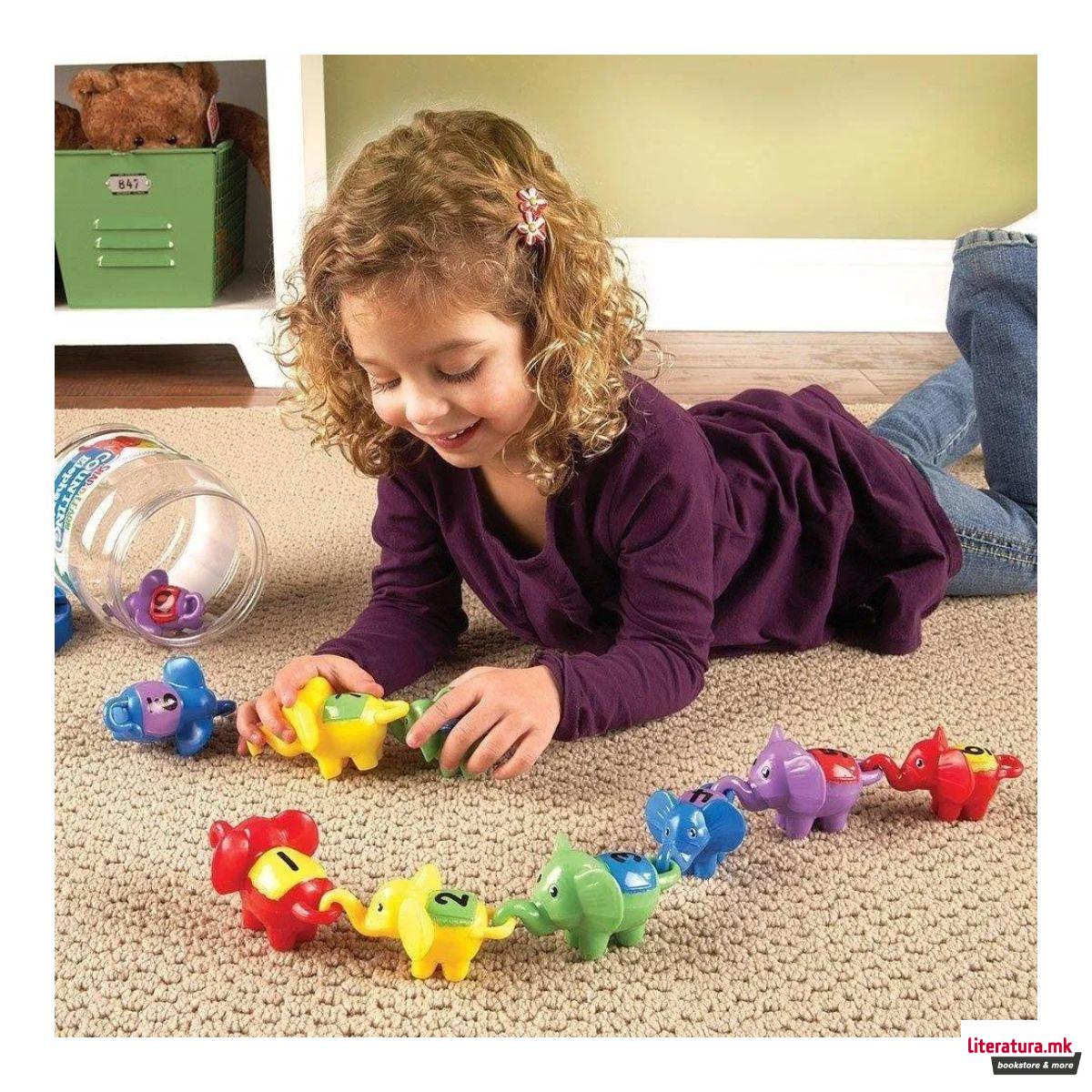 Сет едукативни фигури, Snap-n-Learn™ Counting Elephants