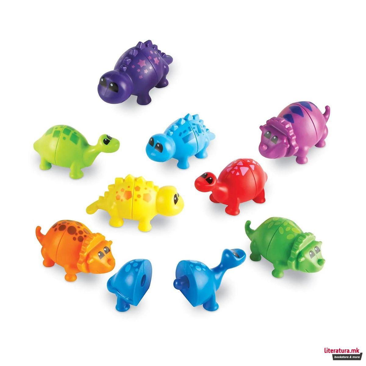 Сет едукативни фигури, Snap-n-Learn™ Matching Dinos 