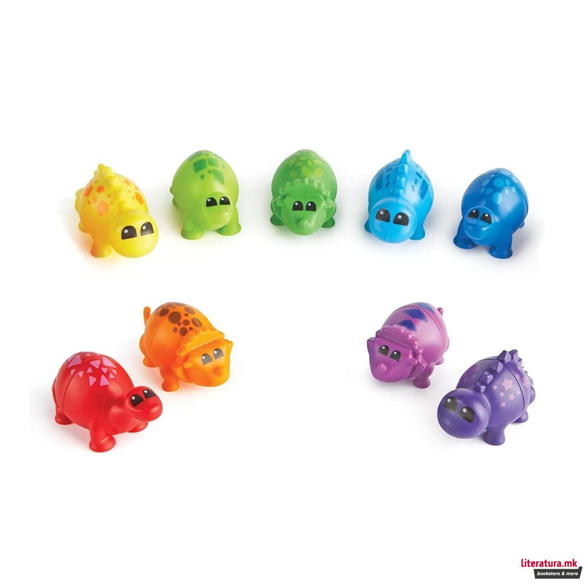 Сет едукативни фигури, Snap-n-Learn™ Matching Dinos 