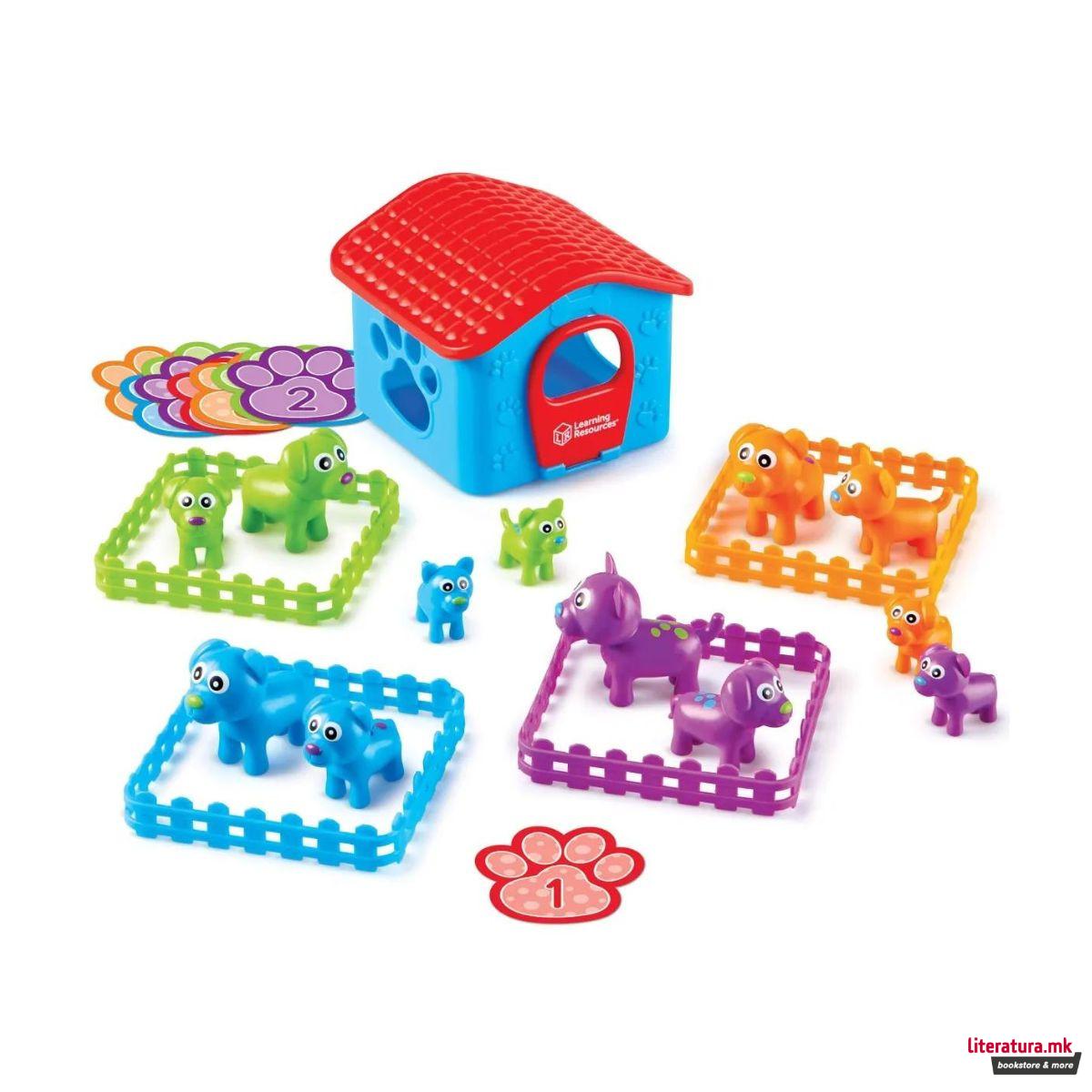 Сет едукативни фигури, Sort-'Em-Up Pups™ 