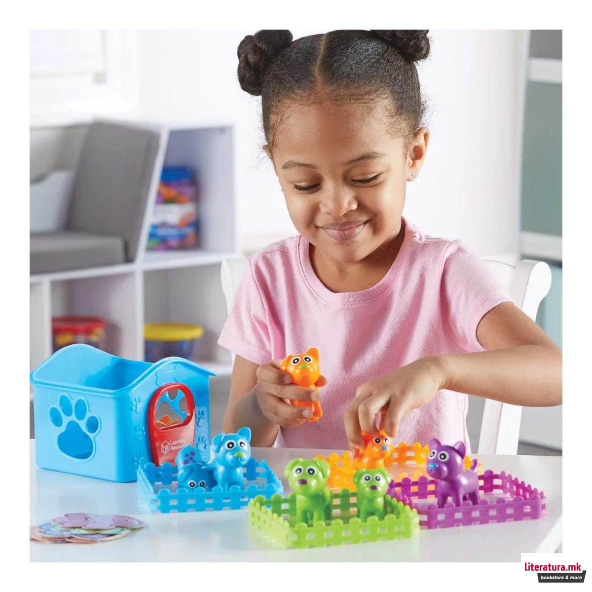 Сет едукативни фигури, Sort-'Em-Up Pups™ 