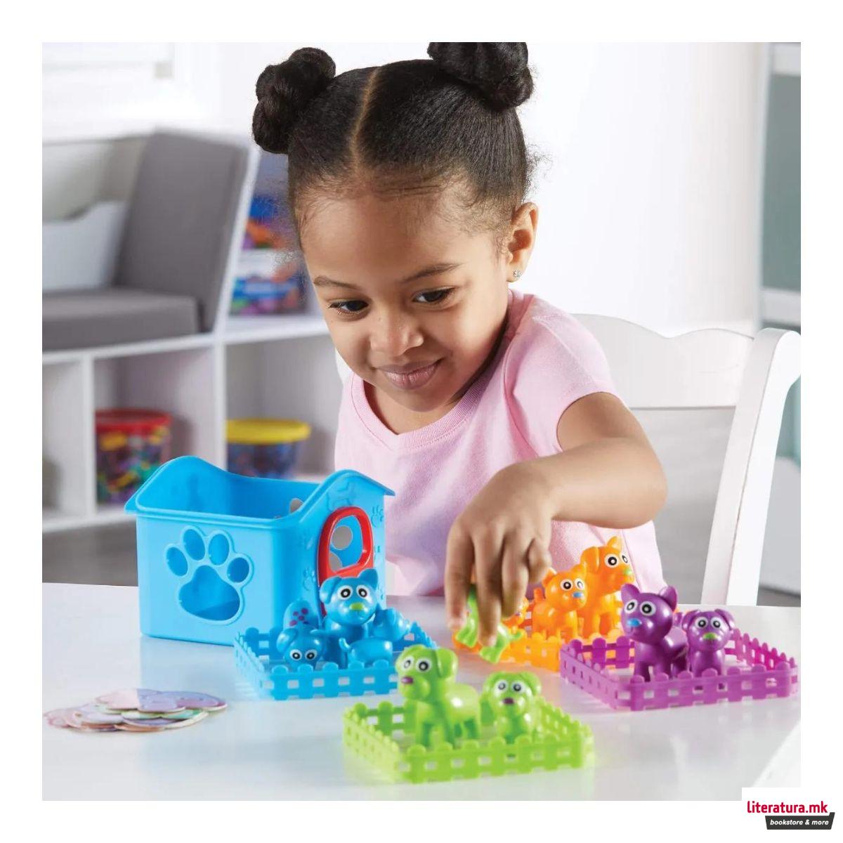 Сет едукативни фигури, Sort-'Em-Up Pups™ 