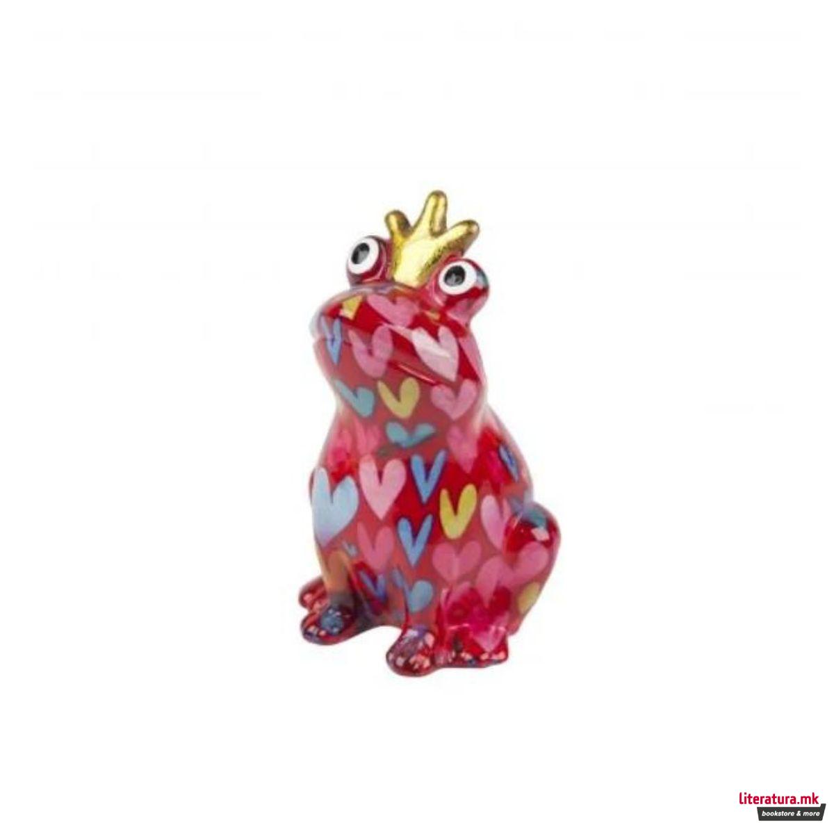 Држач за очила, Theo, розев со срциња, S 