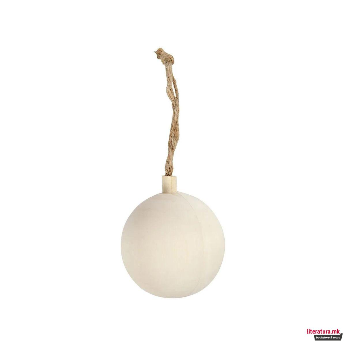 Дрвен лампион - Bauble 