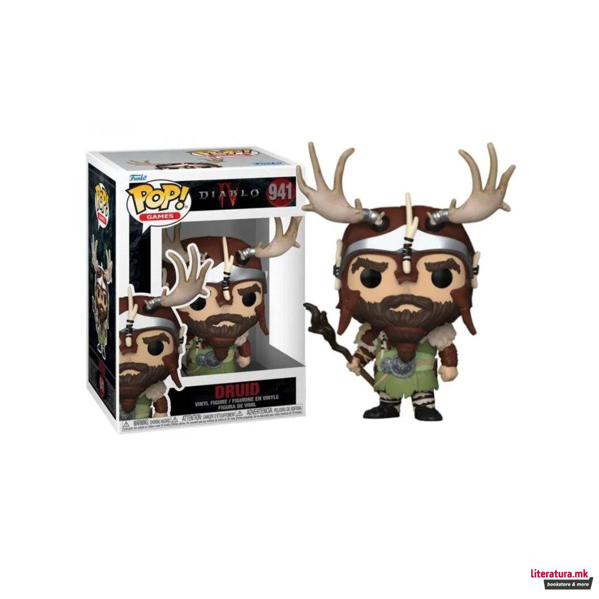 Фигура, Pop! Games: Diablo 4 - Druid 