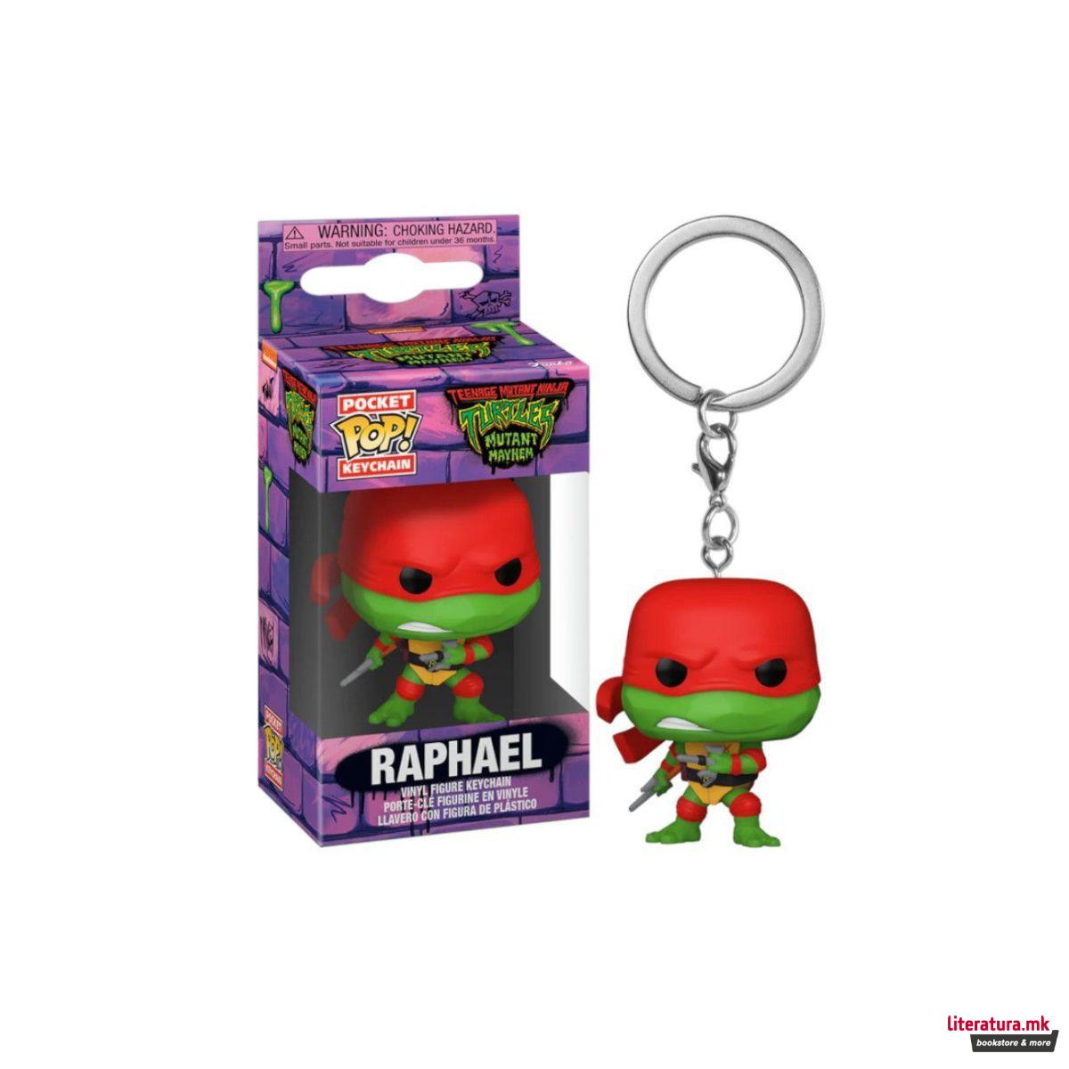 Приврзок за клучеви, POP!, Teenage Mutant Ninja Turtles: Mutant Mayhem - Raphael 