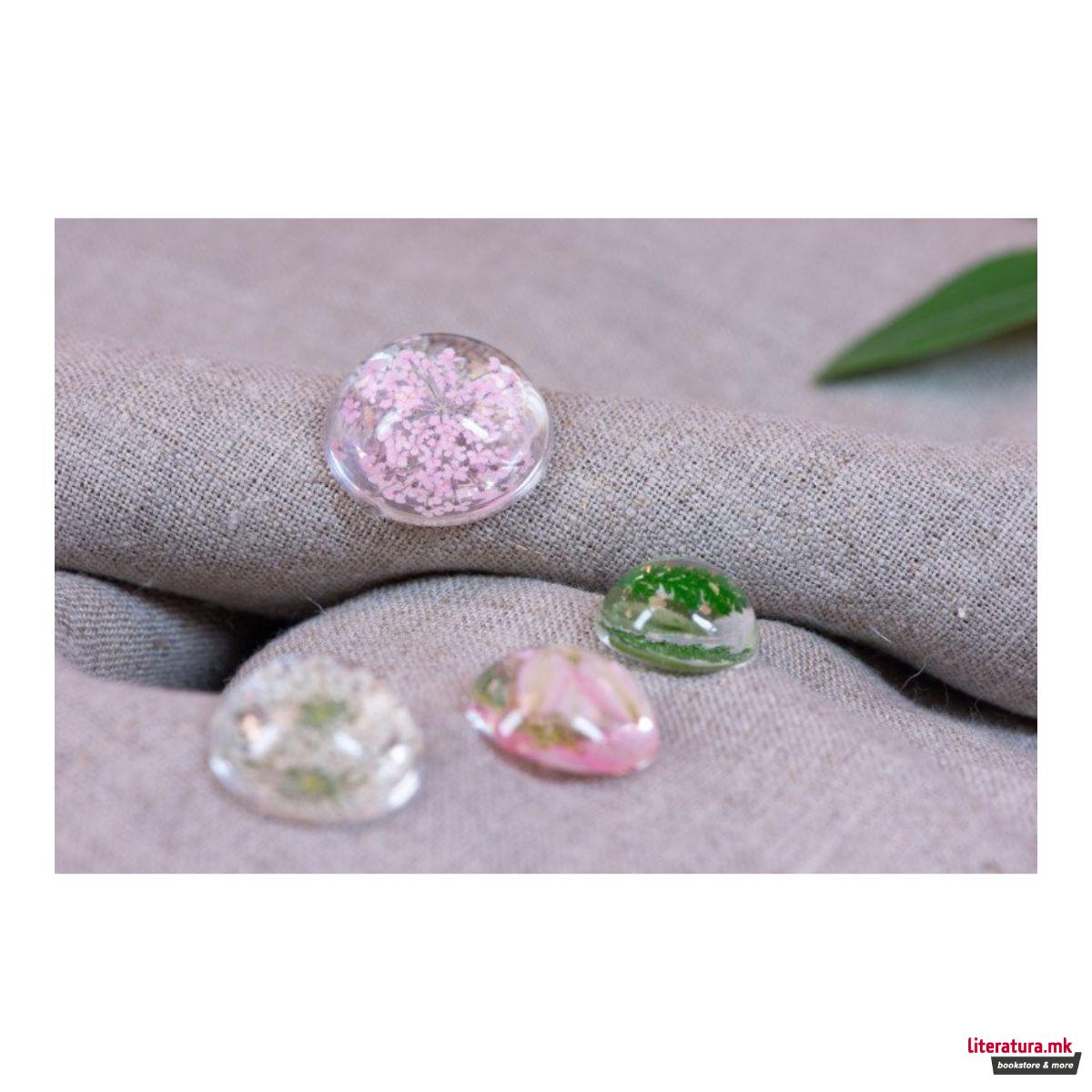 Силиконски модли за изработка - сферни, Gedeo, 1/10 