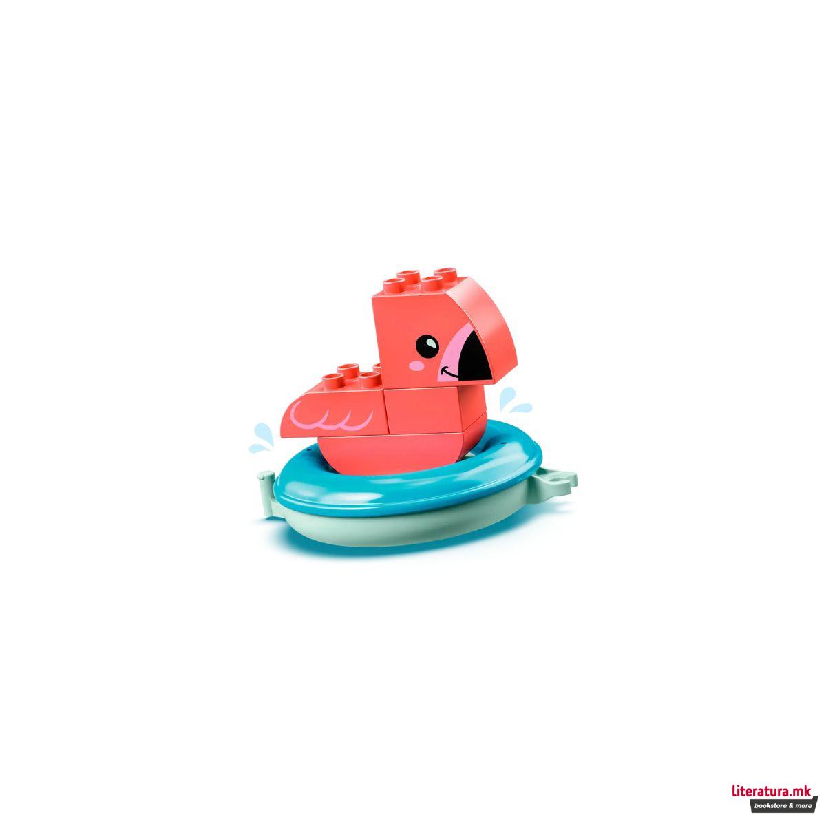 Сет коцки за во бања, Duplo, Bathtime Fun: Floating Animal Island 