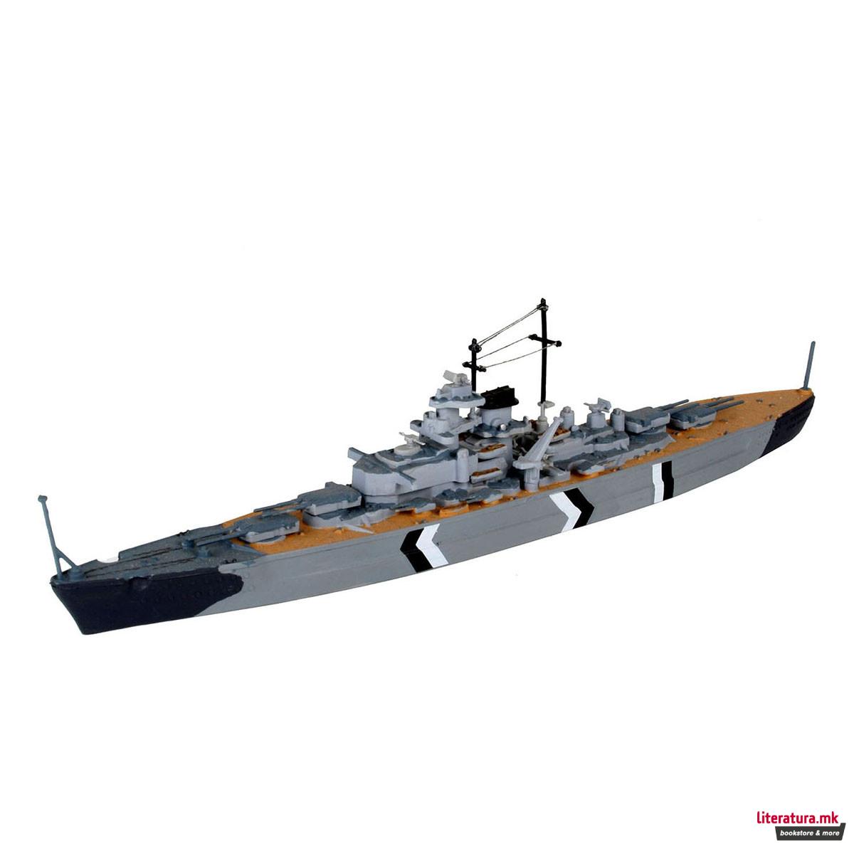 Макета, Bismarck, 1:1200