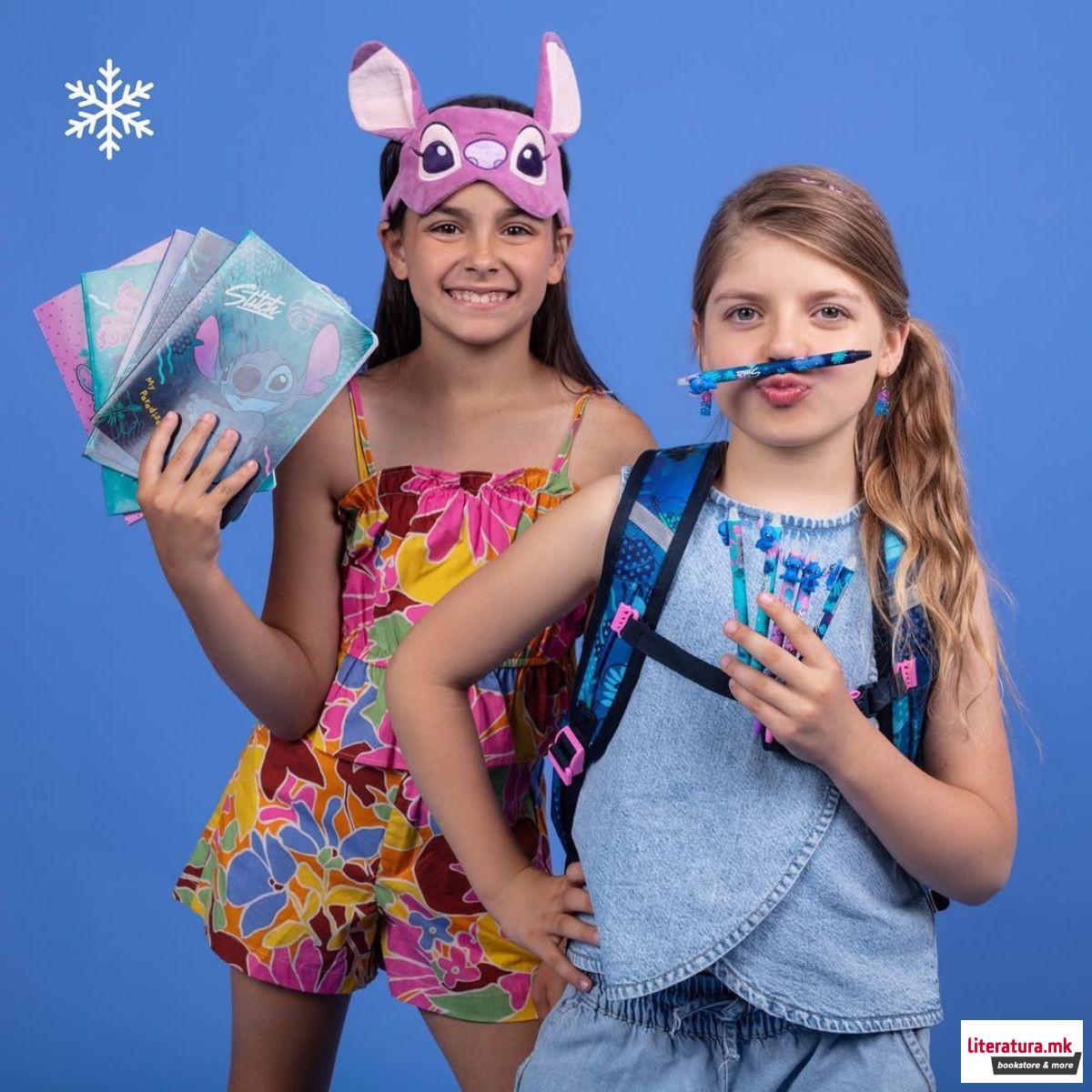 Пенкало пиши-бриши, Disney: Stitch - Pastel, 6 дизајни 